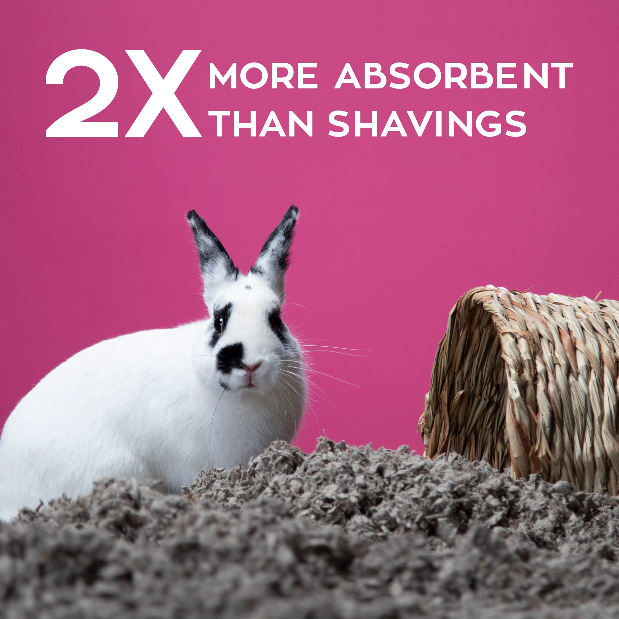 Carefresh dust-free bedding supports a cleaner, healthier pet habitat.