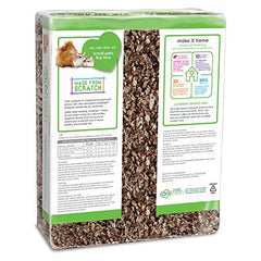 Carefresh pillowy-soft bedding closeup ideal for burrowing and nesting.