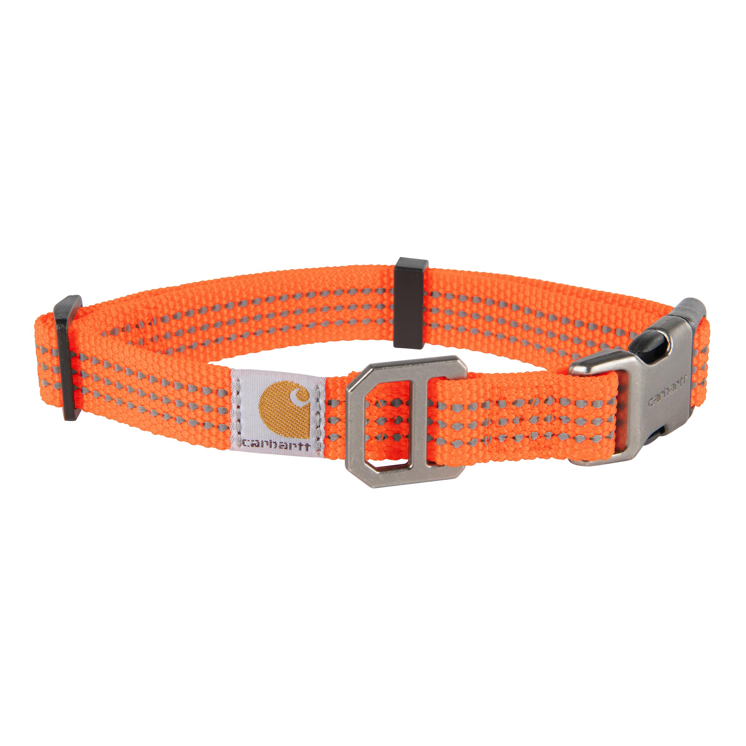 Carhartt dog collar fully adjustable for a secure, comfortable fit during daily activities.