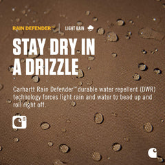Carhartt nylon duck no pull harness close-up of reflective stitching enhances visibility at dusk