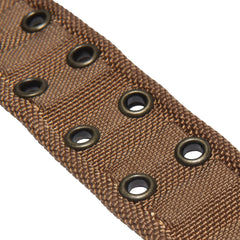 Carhartt collar close-up showing reflective detailing for better visibility in low light.