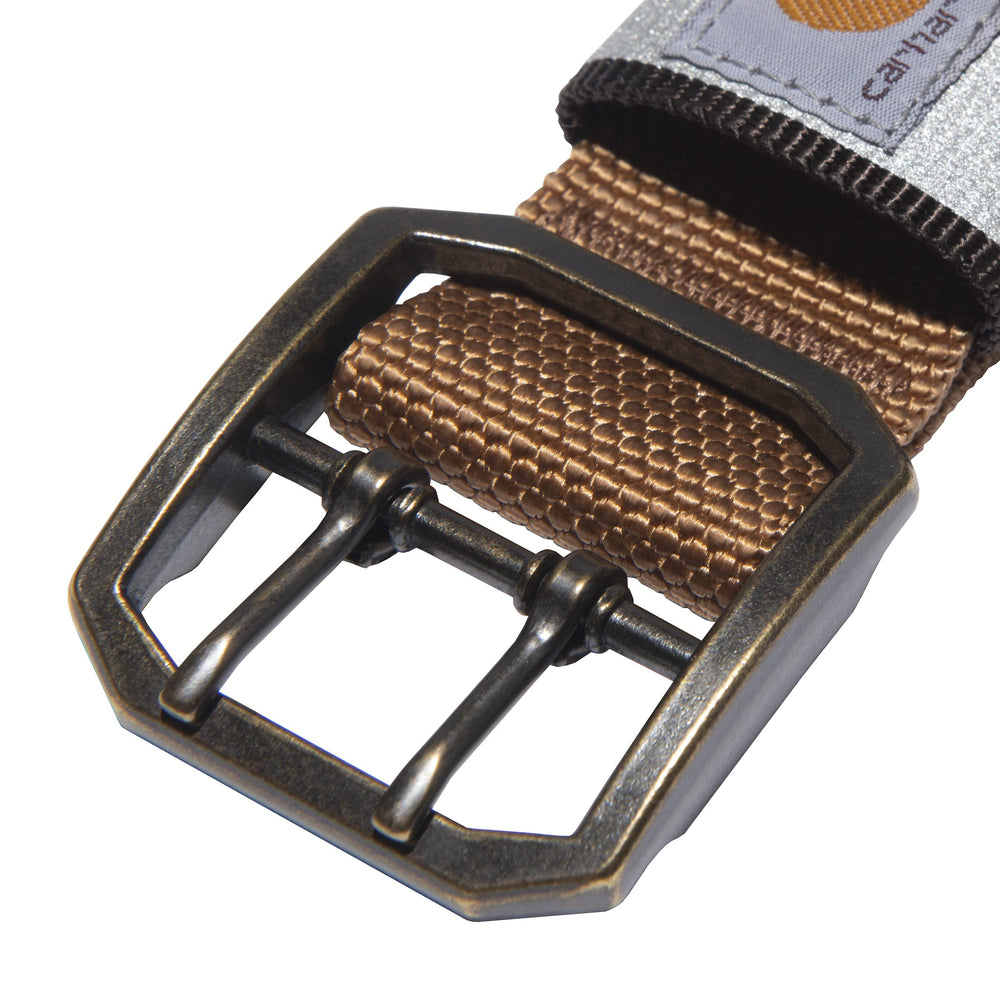 Carhartt collar with secure metal leash attachment for confident walking.