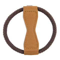 Carhartt Wheel Dog Pull canvas texture highlights strong grip and chewing potential.
