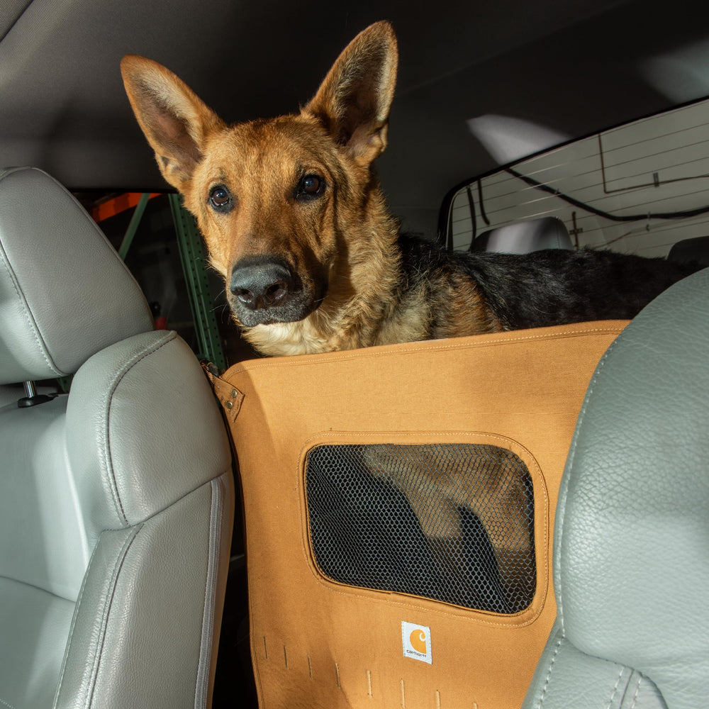 Carhartt nylon barrier features Rain Defender DWR to resist stains and moisture.