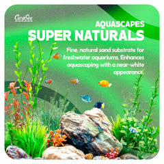 CaribSea Supernatural: sustrato natural con pH neutro para acuarios.