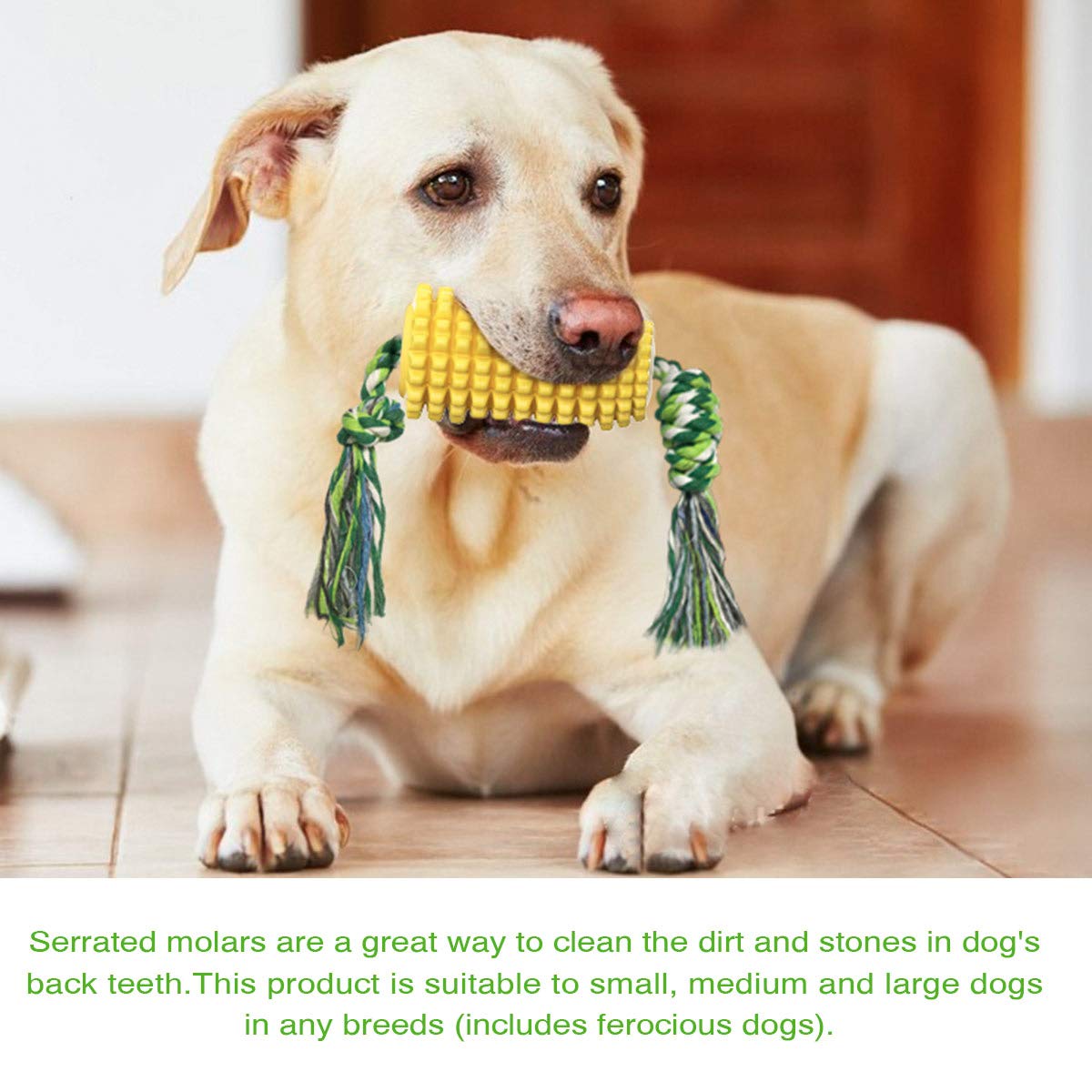 Carllg dog chew toy relieves anxiety through engaging home play