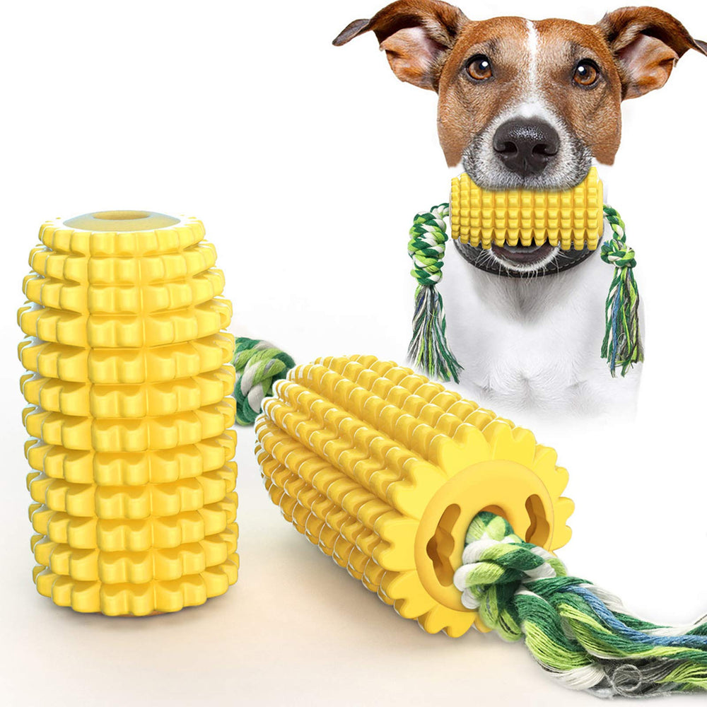 Carllg dog chew toy zigzag molars cleans teeth during play