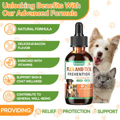 Carmelie dropper-application image shows easy dosing for pets