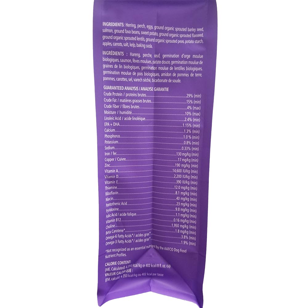 CARNA4 Easy-Chew Fish packaging image highlighting grain-free, air-dried production