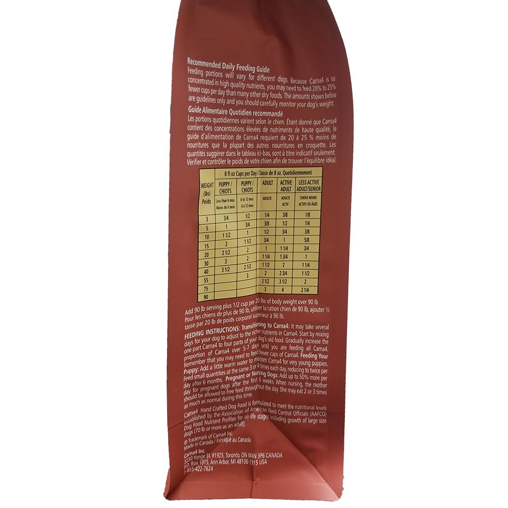 CARNA4 ready-to-serve dog meal supports convenient feeding in busy households.