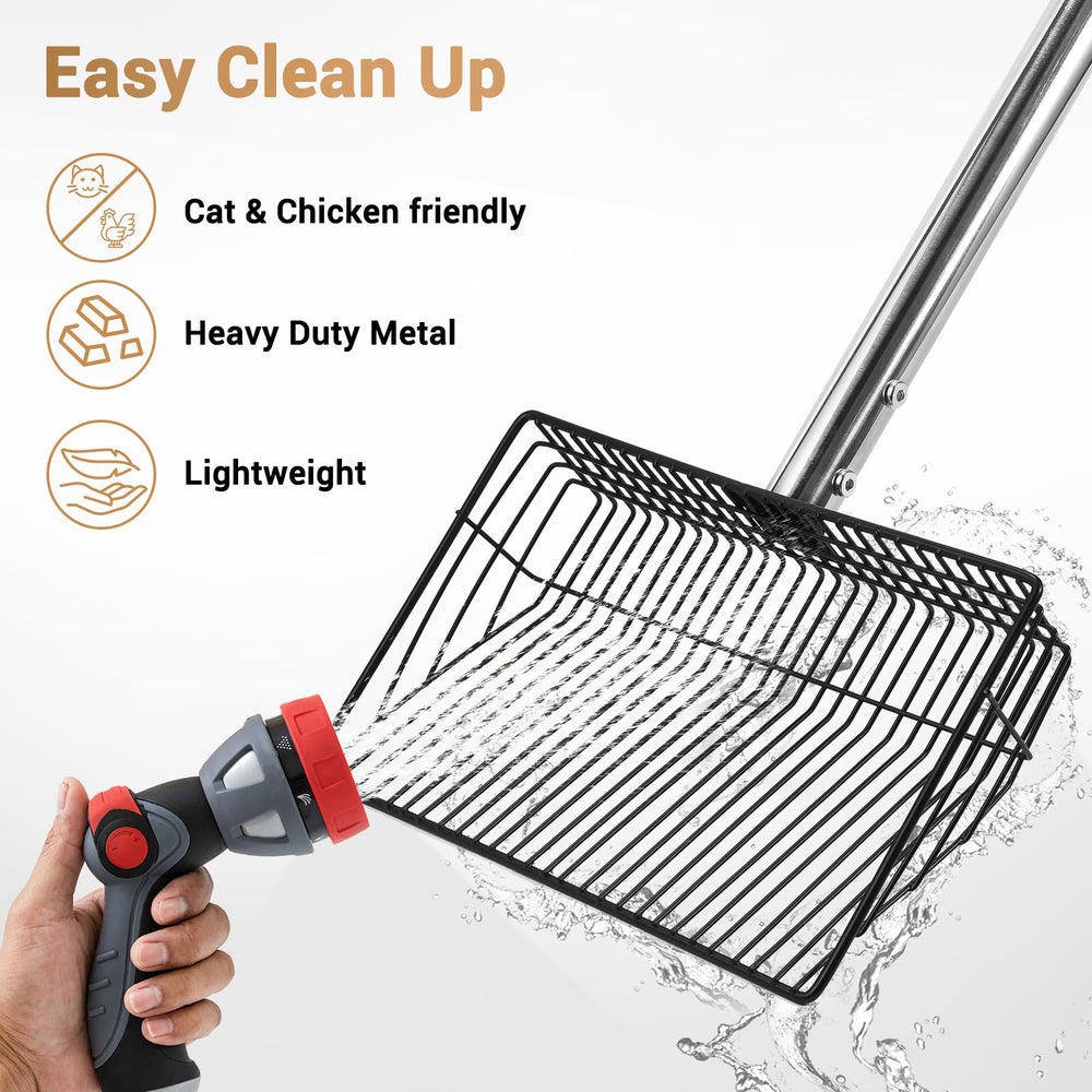 CAROD easy clean nonstick design reduces sticking and speeds rinsing.