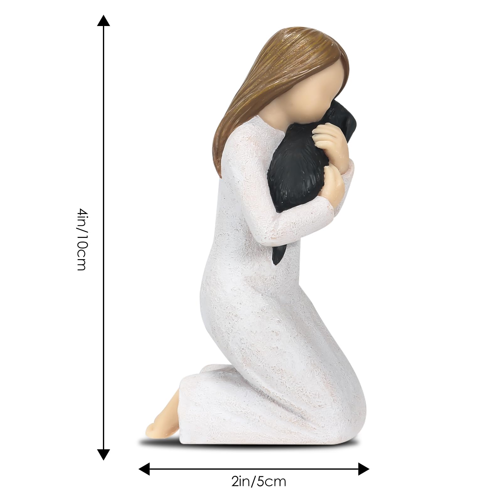 Carracci dog memorial tribute gift is a thoughtful sympathy keepsake for dog lovers.