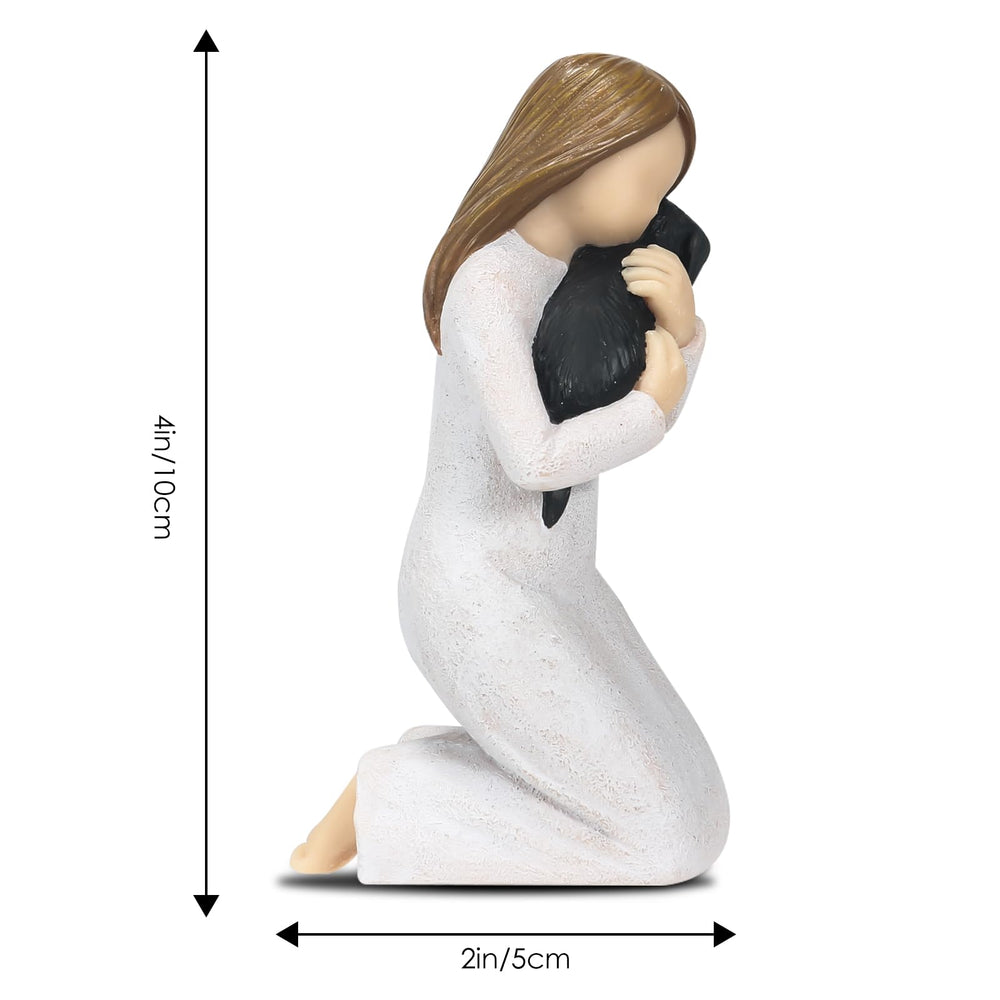 Carracci dog memorial tribute gift is a thoughtful sympathy keepsake for dog lovers.