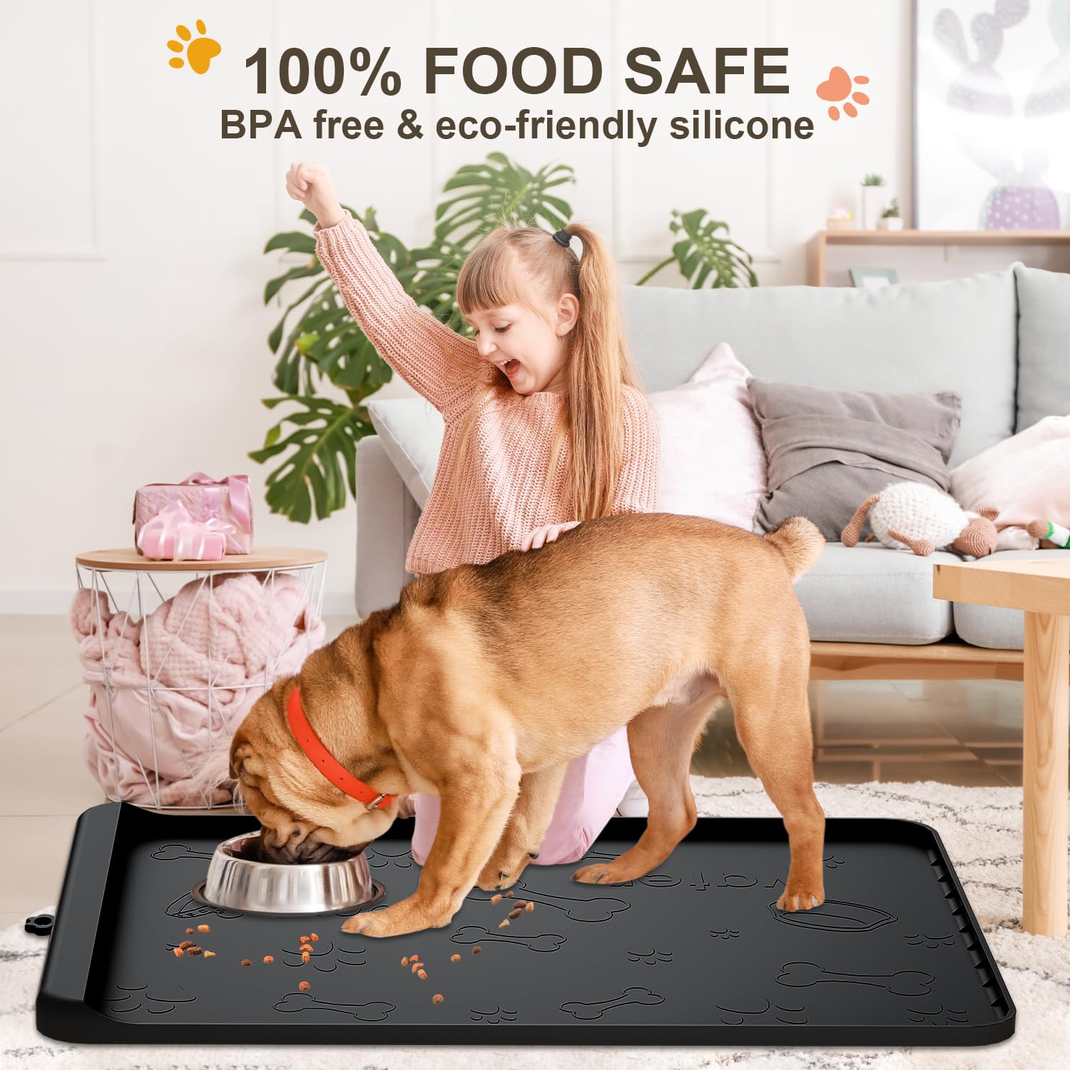 Carry360 dog mat foldable design for easy storage and transport.