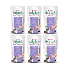 Caru Daily Dish Smoothies tuna lickable squeeze pack front, convenient, mess-free feeding for cats.