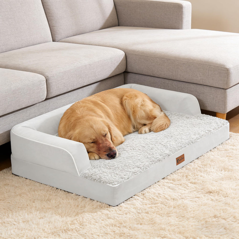Casa Paw CertiPUR-US foam label signals quality foam support.