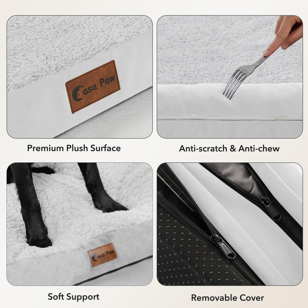 Casa Paw non-slip bottom detail emphasizes secure placement on slick floors.