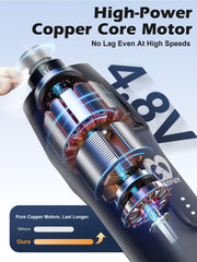 Casfuy 4.8V copper-core motor delivers steady power for smooth grooming