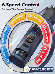 Casfuy diamond-bit with dust cap reduces nail debris for cleaner grooming