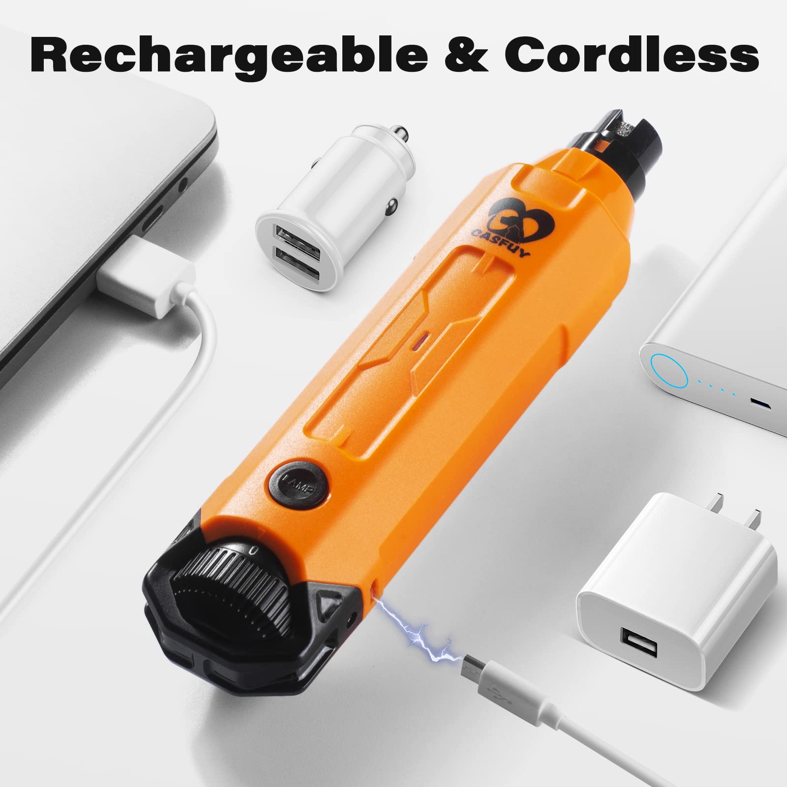 Casfuy portable ergonomic design for precise trimming on any dog size