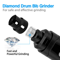 Casfuy dog nail grinder side view showing compact ergonomic grip for easy handling.