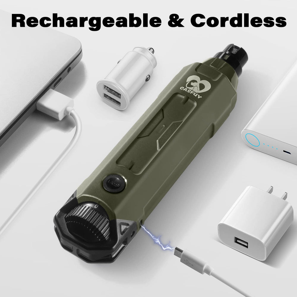 Casfuy ergonomic lightweight design for easy trimming anywhere