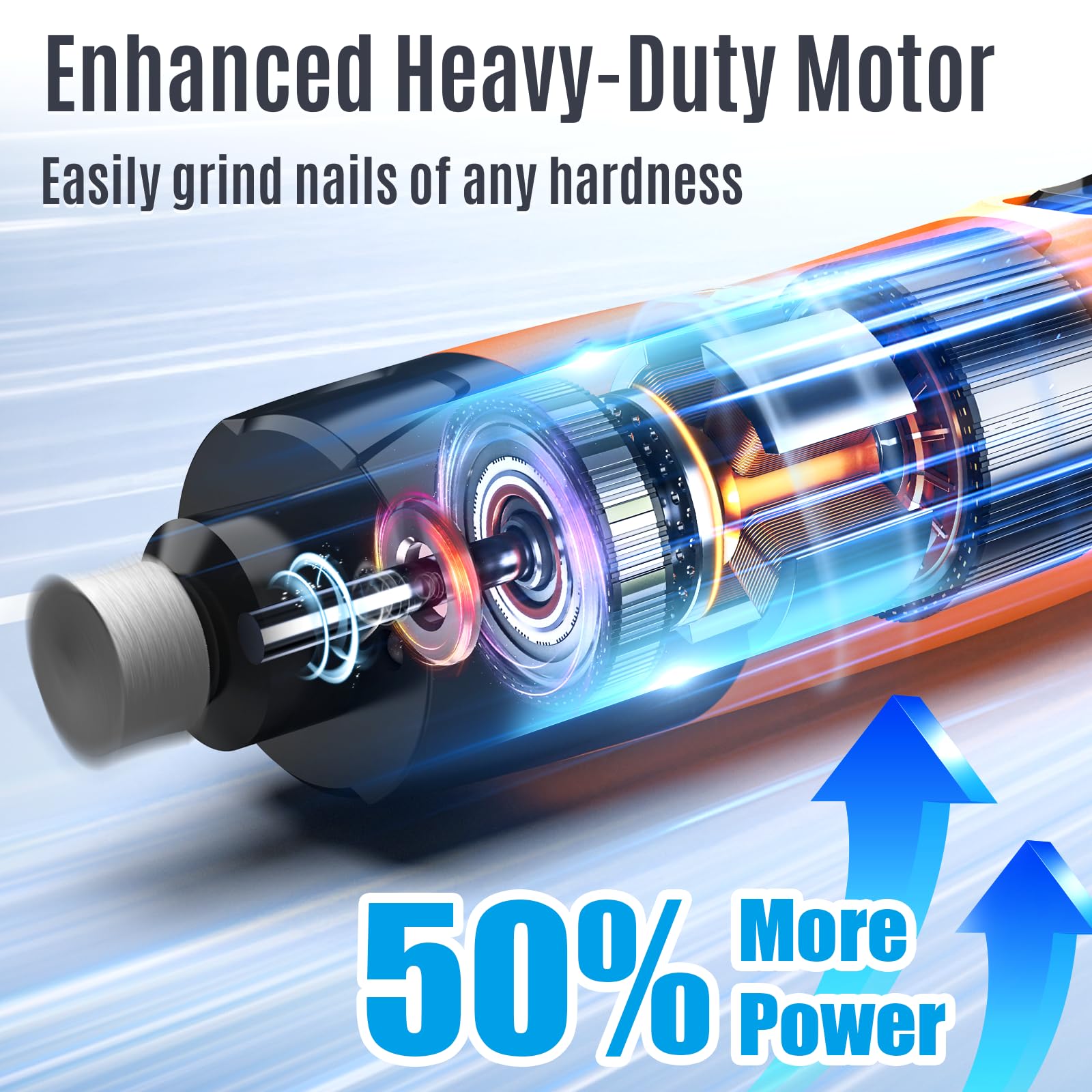 Casfuy N75 pure copper motor upgrade delivers more power for tougher nails
