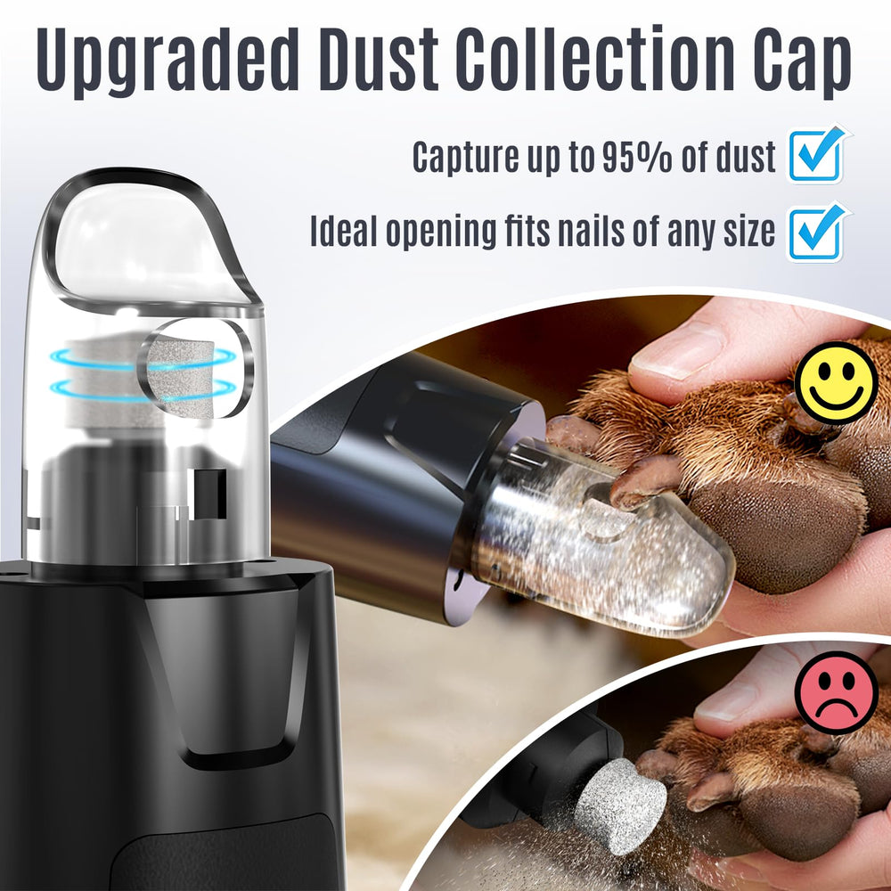 Casfuy N75 operates quietly, reducing stress during nail trimming