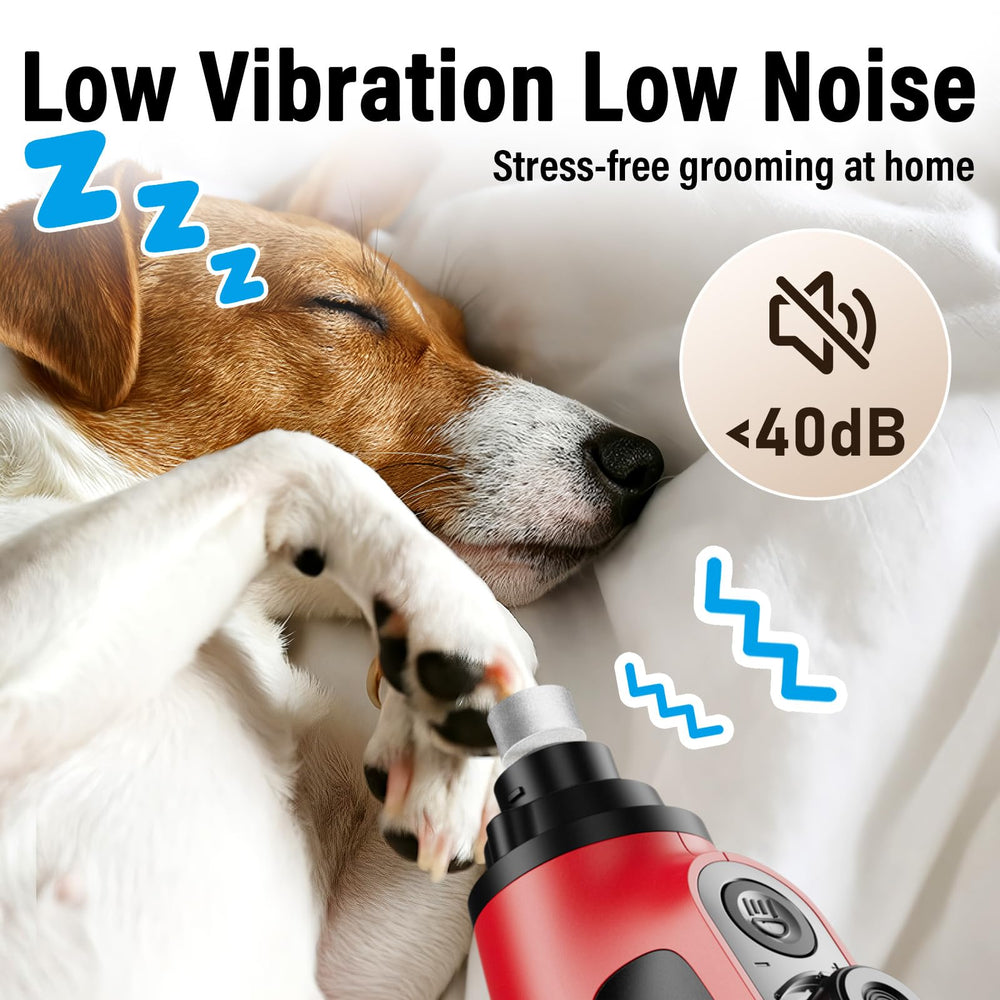 Casfuy dust-free cap shown with detachable sheath for easy cleanup after grooming.