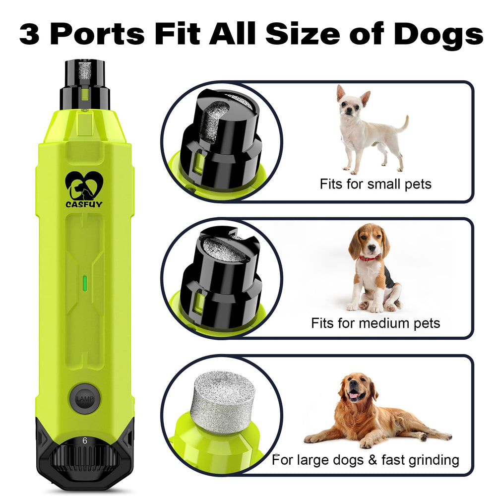 Casfuy rechargeable USB charger image, cordless convenience for grooming anywhere.