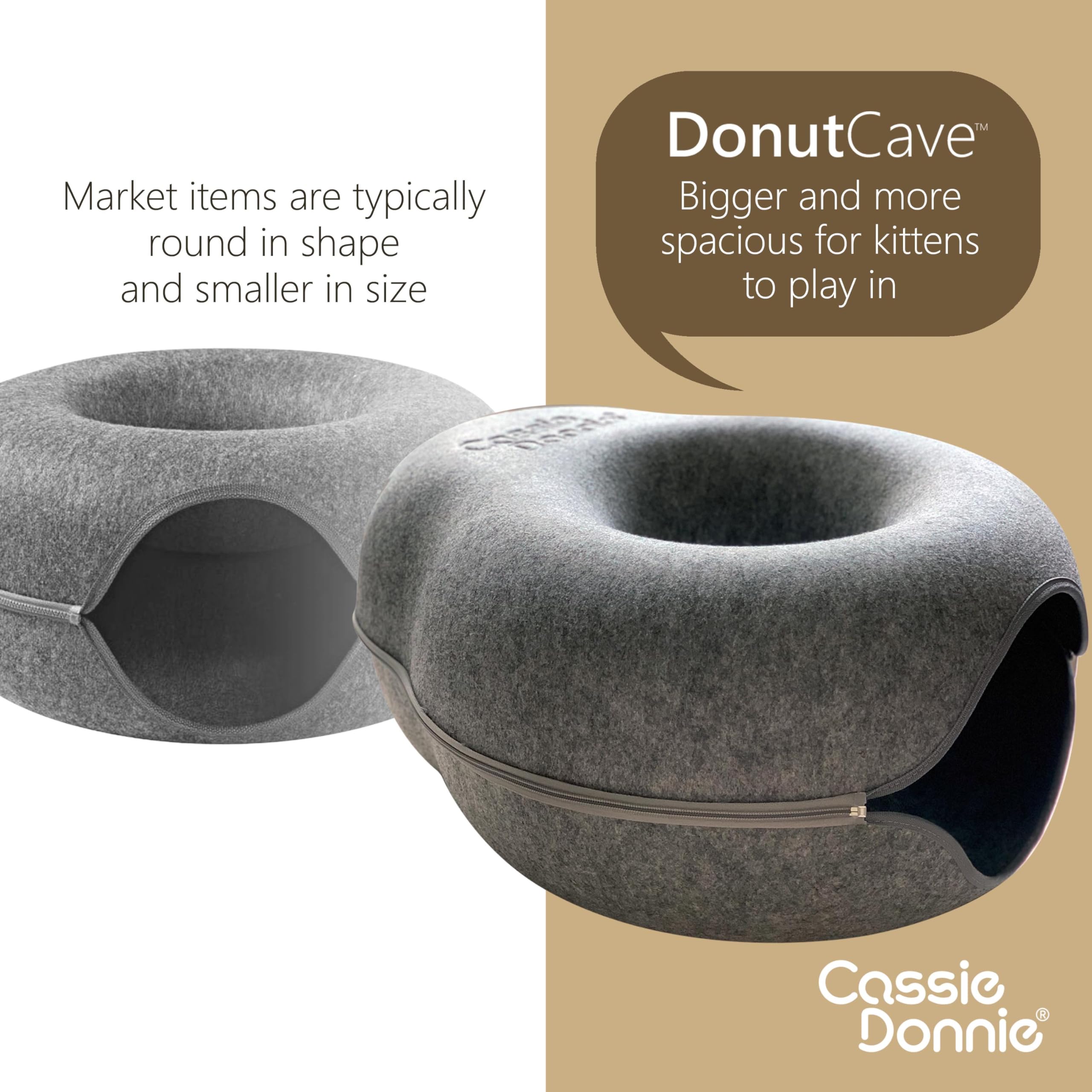 CassieDonnie Donut Cave cleaning-ready design makes maintenance simple for busy homes.