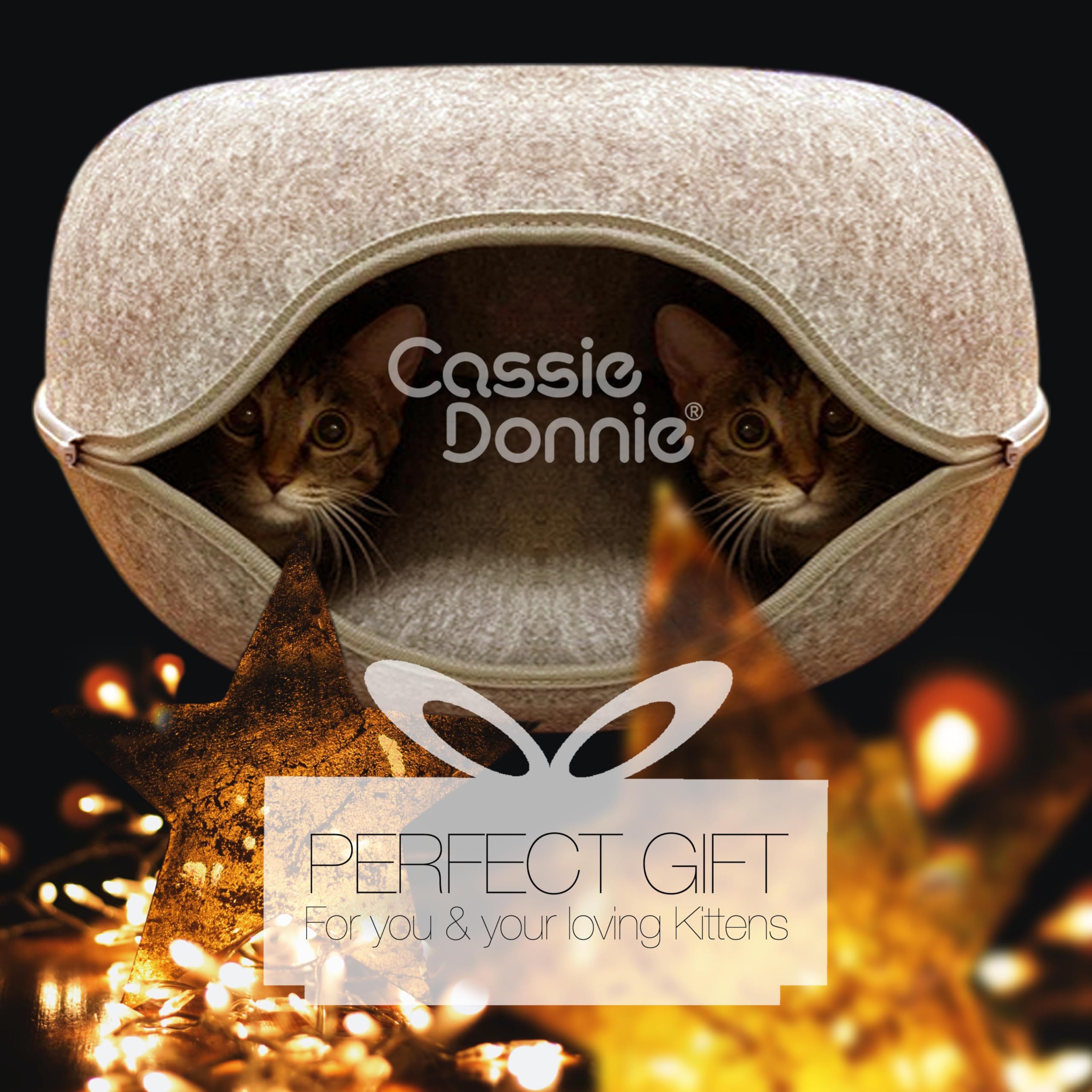 CassieDonnie Donut Cave durable-construction promises long-lasting use with playful pets.