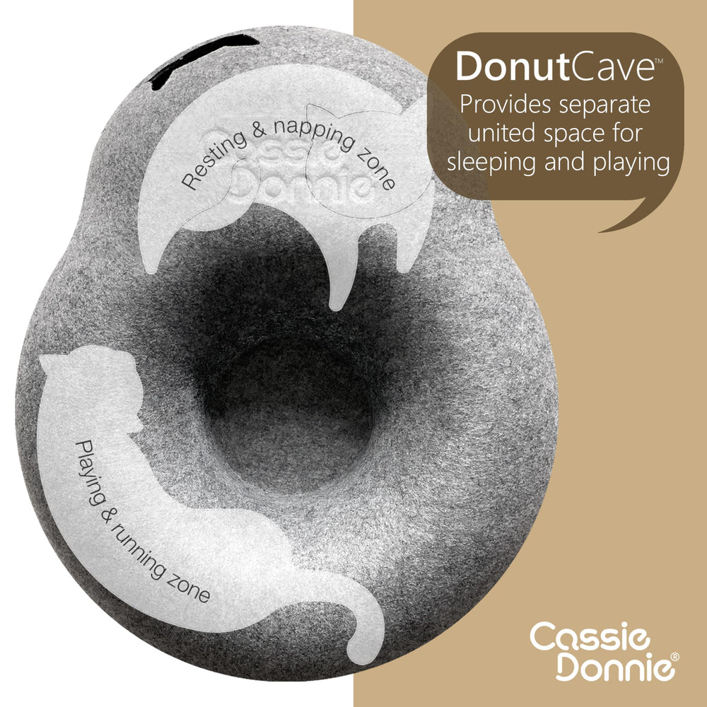 CassieDonnie Donut Cave tunnel invites playful roaming through its roomy passage.