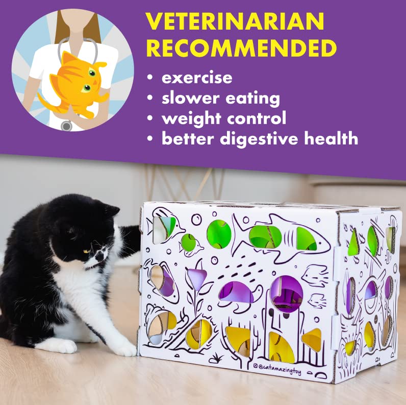 Cat Amazing MEGA packaging image illustrates sturdy, plant-based construction.