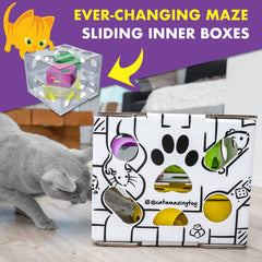 Cat Amazing Sliders durable cardboard construction for long-lasting play