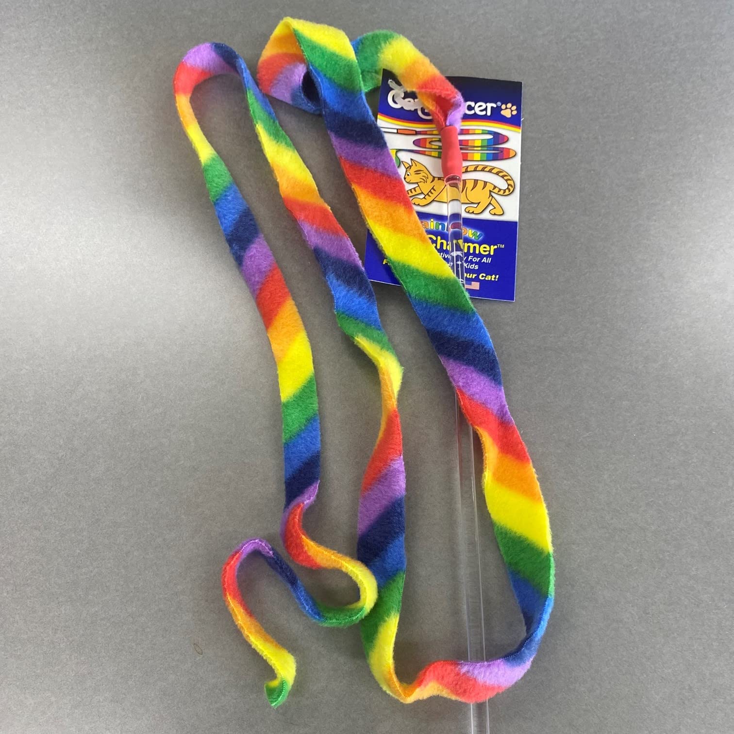 Cat Dancer Rainbow Cat Charmer packaging display ready for gifting.