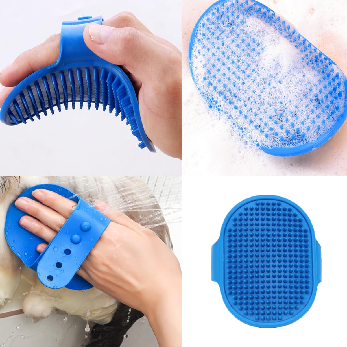 Cat & Dog Grooming Kit long flea comb helps detangle and remove loose hair.