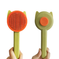Cat & Dog Grooming Kit shampoo bath brush for comfortable pet washing and massage.