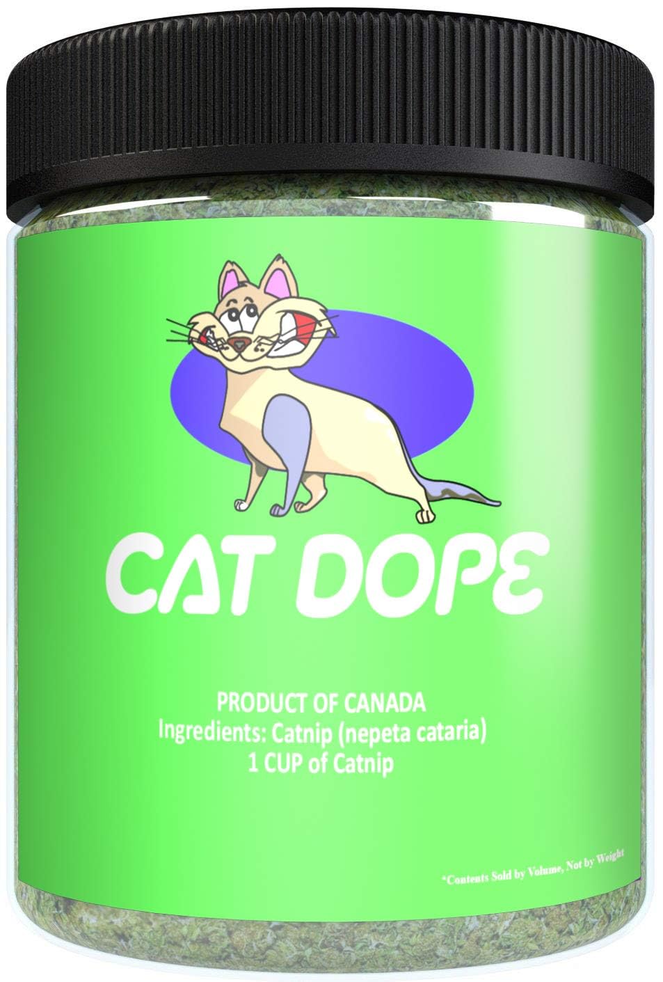 Cat Dope Catnip bag closeup shows premium blend for exciting play