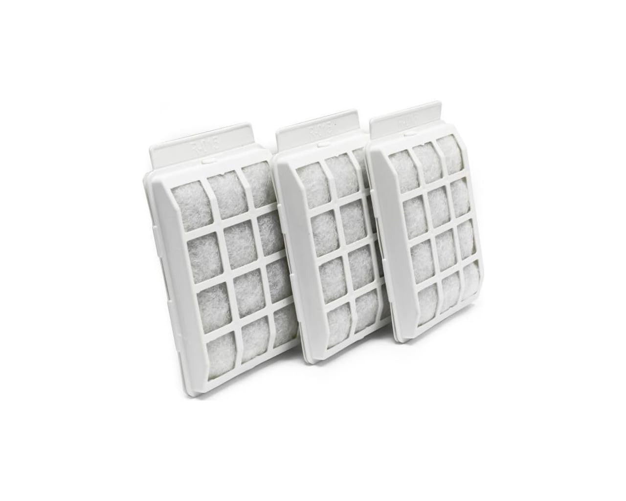 Cat H2O filter pads 3-pack highlighting sponge and activated carbon for tastier, cleaner water.
