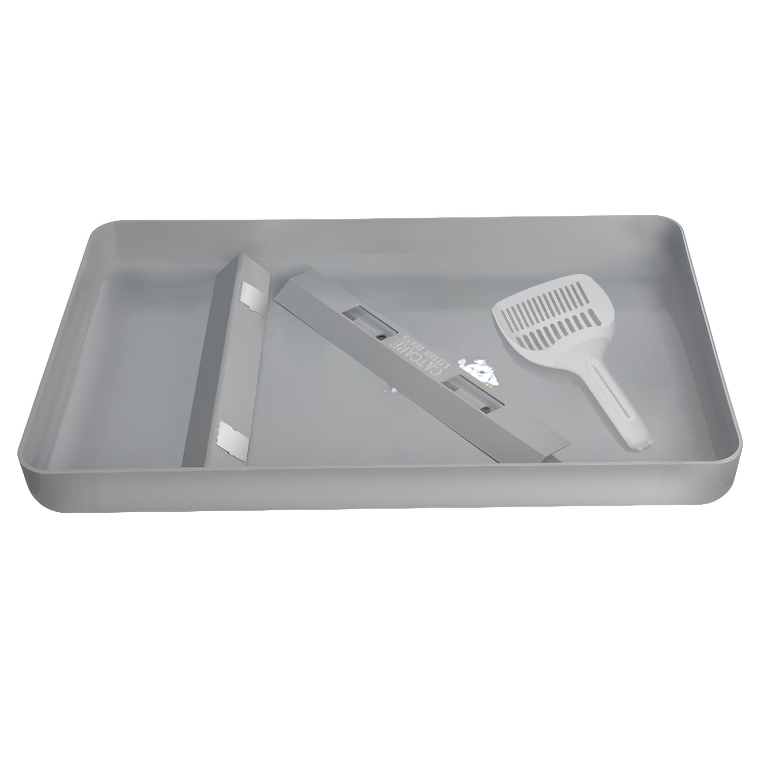 Cat Litter Box Tray with Petsafe compatibility, ideal for seamless self-cleaning setups.