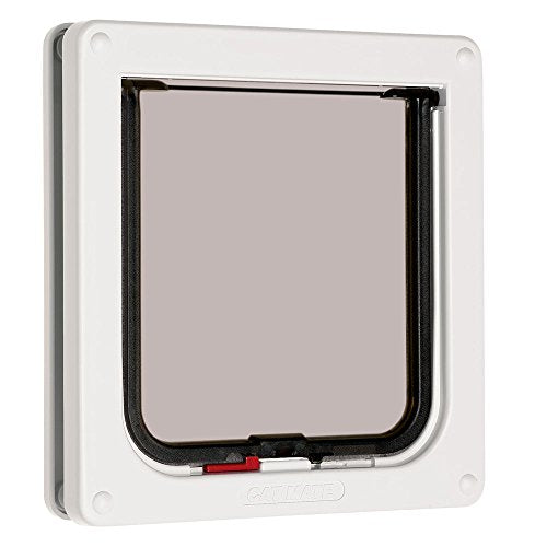 Cat Mate flap two-way control enables easy entry and exit for small to medium cats.