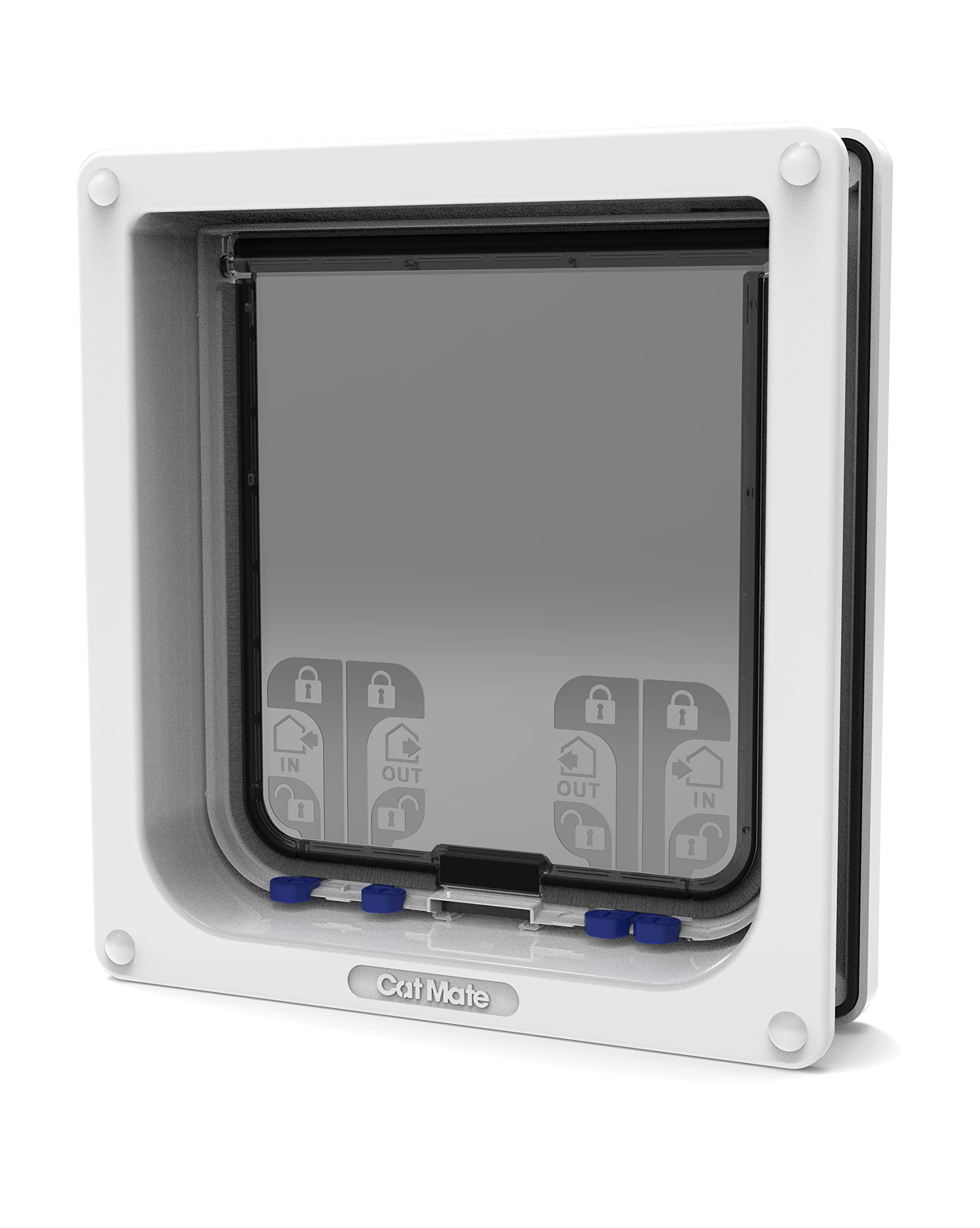 Cat Mate 4-Way Locking Large Cat Flap dimensional diagram illustration