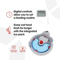 Cat Mate C300 dry and wet compatibility supports mixed feeding.