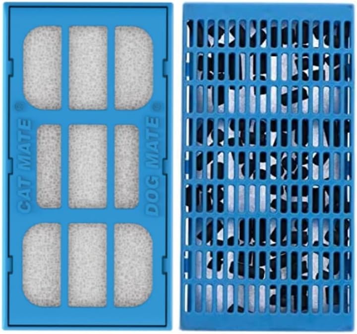 Cat Mate filter supports sensitive-nose pets with crisper water.