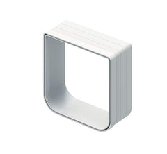 Cat Mate wall liner 50mm attached for a seamless tunnel and cleaner install.