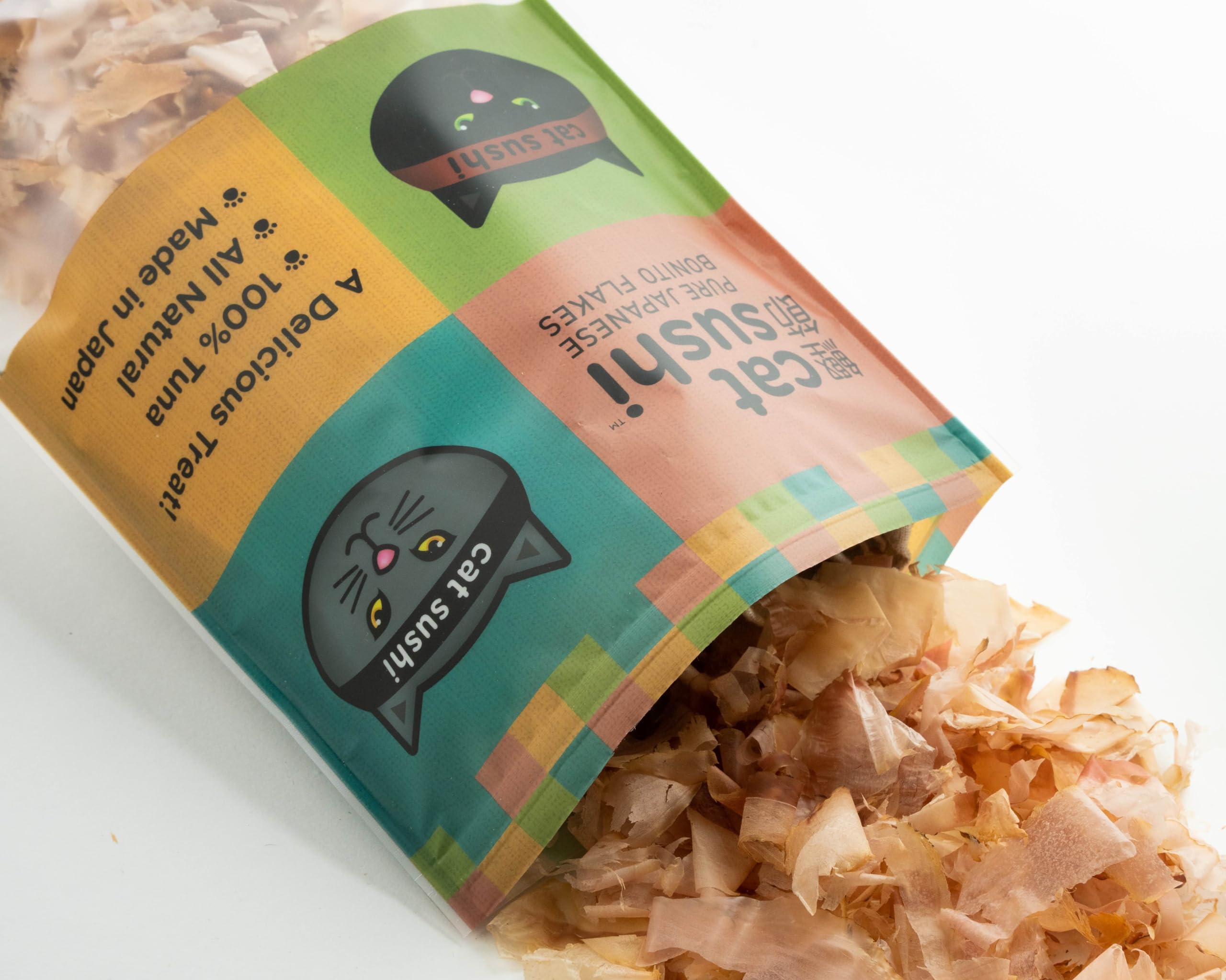 Cat Sushi bonito flakes fished in Japan highlights purity and traditional production