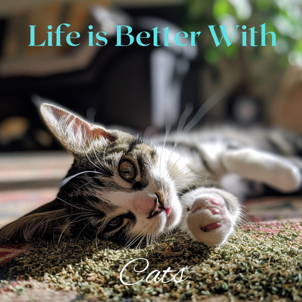 Catabliss catnip jar resting in pantry keeps freshness ready.