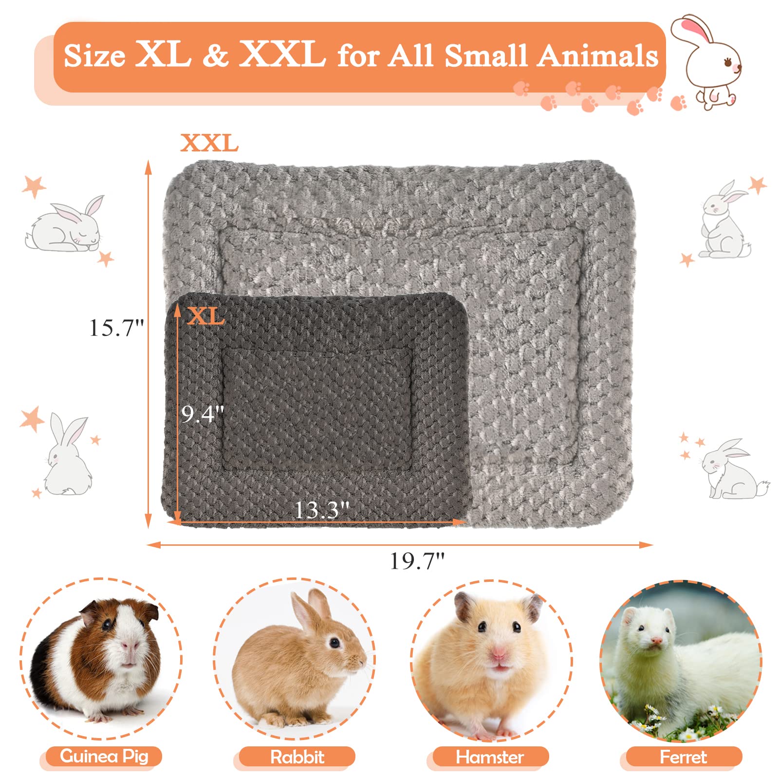 Catadog bed mat suitable for guinea pig rabbit hamster and more