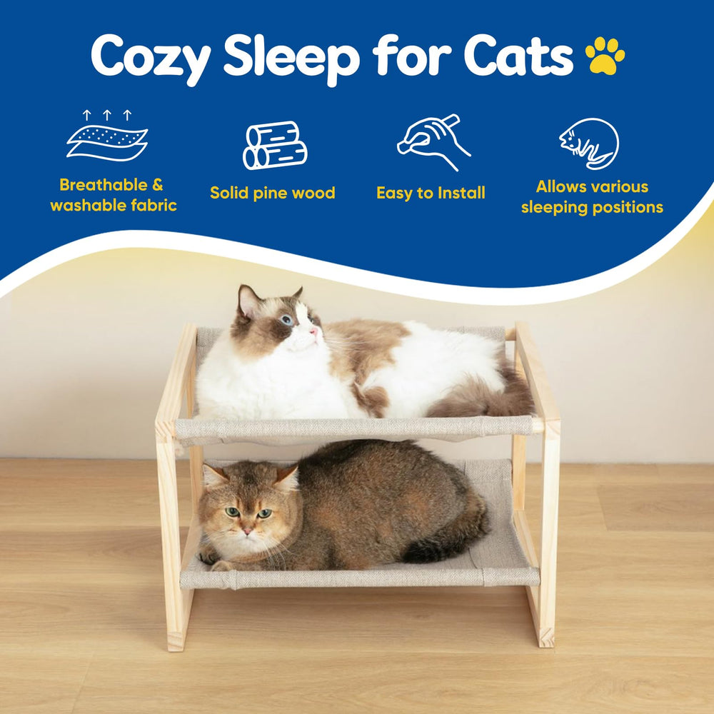 Close-up of sunken design on CatAve Hammock showing secure space.